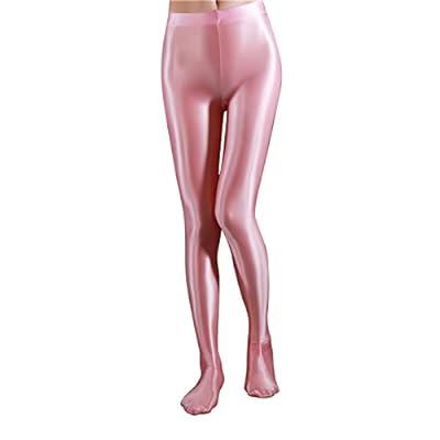 Best Deal for Ultra Thin Transparent Shiny Crotch Dance Yoga Pants