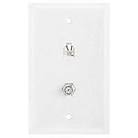 Algopix Similar Product 4 - Cmple  Combo PhoneVideo Jack Plate