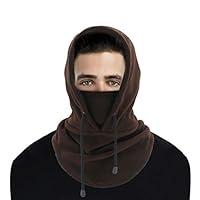 Algopix Similar Product 19 - HebeTop Warm Fleece Balaclava Ski Bike