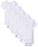 Algopix Similar Product 1 - GERBER Baby 5Pack Solid Onesies