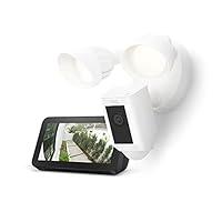 Algopix Similar Product 11 - Ring Floodlight Cam Wired Plus White