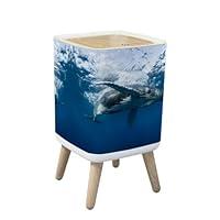 Algopix Similar Product 6 - PHAIBHKERP Trash Can with Lid Humpback