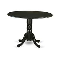 Algopix Similar Product 1 - East West Furniture Modern DLTBLKTP