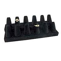 Algopix Similar Product 12 - SSWBasics 12Finger Black Velvet Ring