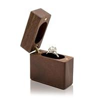 Algopix Similar Product 11 - MUUJEE Slim Engagement Ring Box 
