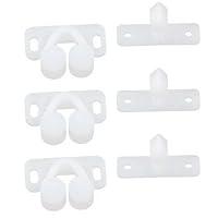 Algopix Similar Product 11 - 3Pcs White Marine Boat Ball Catch Door