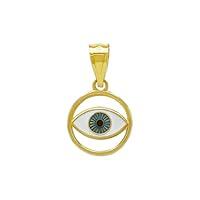 Algopix Similar Product 9 - Charm America  Gold Evil Eye Charm 