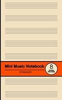 Algopix Similar Product 13 - Mini Music Notebook Standard Blank