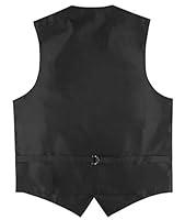 Algopix Similar Product 12 - Mens Dress Vest  Skinny NeckTie Solid