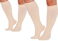 Algopix Similar Product 11 - 2 Pack LISH Plain Jane Wide Calf Firm