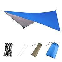 Algopix Similar Product 6 - Azarxis Hammock Camping Tarp Rain Fly