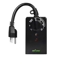 Algopix Similar Product 6 - BNLINK Outdoor 24Hour Timer with