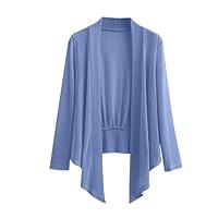 Algopix Similar Product 19 - Womens Open Front Long Sleeve Mesh