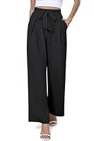 Algopix Similar Product 1 - YuYukan Womens Wide Leg Palazzo Pants