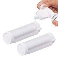 Algopix Similar Product 10 - 2 Plastic Rolling Toothpaste Tube Easy