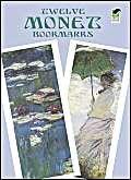 Algopix Similar Product 16 - Twelve Monet Bookmarks (Dover Bookmarks)
