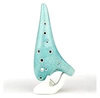 Algopix Similar Product 12 - Ocarinas 12 Hole Ocarina Light Blue