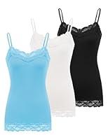 Algopix Similar Product 18 - Womens SlimFit Stretch Tank Tops for