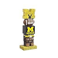 Algopix Similar Product 3 - NCAA Michigan Wolverines Tiki Totem