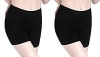 Algopix Similar Product 19 - CnlanRow Anti Thigh Chafing Shorts