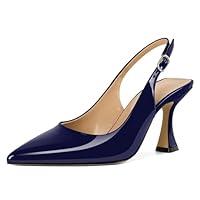 Algopix Similar Product 17 - Soireelady Womens Slingback Pumps