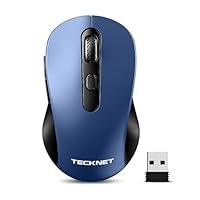 Algopix Similar Product 11 - TECKNET Wireless Computer Mouse 24G