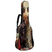 Algopix Similar Product 11 - Art Elegant Women Print Acoustic Guitar