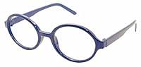 Algopix Similar Product 3 - FancyG Retro Geek Nerd Oval Round Shape