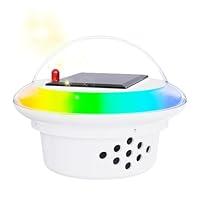 Algopix Similar Product 2 - HUNJHYC Solar Pool Lights Color