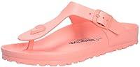 Algopix Similar Product 11 - Birkenstock Women's flip-Flops, Pink, 6