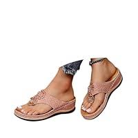 Algopix Similar Product 16 - KAPRIOY Wedge Sandals for Women Yoga