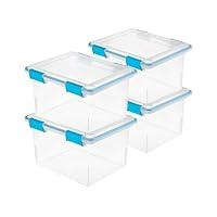 Algopix Similar Product 12 - Sterilite 32 Qt Gasket Box Stackable