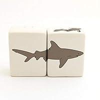 Algopix Similar Product 4 - Shark Salt and Pepper Set with Scuba