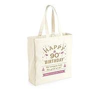 Algopix Similar Product 7 - 90th Birthday Keepsake Gift Bag Present