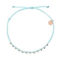 Algopix Similar Product 15 - Pura Vida Rose Gold Stitched Beaded