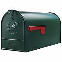 Algopix Similar Product 20 - Post Mounted Mailbox Color: Green