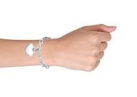 Algopix Similar Product 1 - Solid Heart Shape Charm Tag Chain