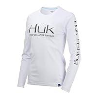 Algopix Similar Product 5 - Huk Womens Icon X Long Sleeve Shirt 