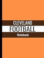 Algopix Similar Product 5 - Cleveland Football Notebook Cleveland