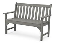 Algopix Similar Product 4 - POLYWOOD GNB48GY Vineyard 48 Bench
