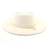 Algopix Similar Product 4 - LIDHAY Wide Brim Fedora Hat for Men