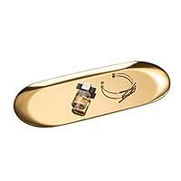 Algopix Similar Product 3 - IMEEA Small Gold Vanity Tray Satinless