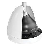 Algopix Similar Product 2 - iDesign Plastic Toilet Plunger Holder 