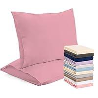 Algopix Similar Product 14 - Superity Linen Standard Pink Pillow