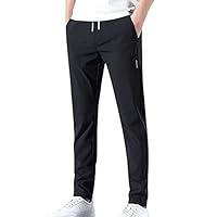 Algopix Similar Product 20 - Mens Casual Pants Solid Quick Drying