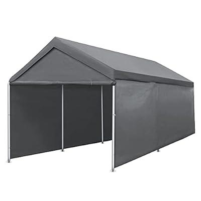 Best Deal for DOIFUN 12x20 Feet Heavy Duty Carport with Removable