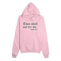 Algopix Similar Product 12 - Thou Shall Not Try Me Printed Hoodies