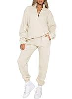 Algopix Similar Product 9 - Aleumdr Women 2 Piece Outfits Sweatsuit