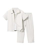 Algopix Similar Product 14 - RoseSeek Boys 2 Piece Outfits Textured