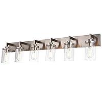 Algopix Similar Product 18 - VINLUZ 4 Light Farmhouse Bathroom Wall